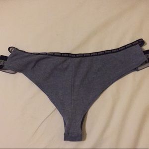 VS PINK blue panties